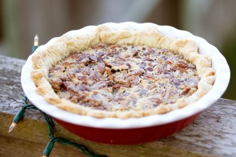 Derby-style Chocolate Pecan Marzipan Pie