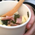 Lindsay's Hot Ham Water with Tortellini, Chickpeas, and Kale