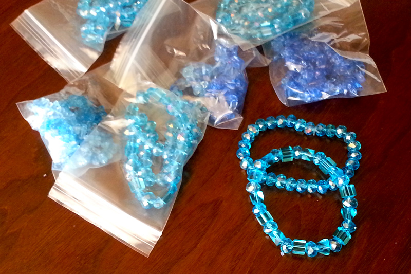 Breaking Bad Blue Crystal Bracelets