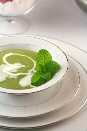 Mint Pea Soup