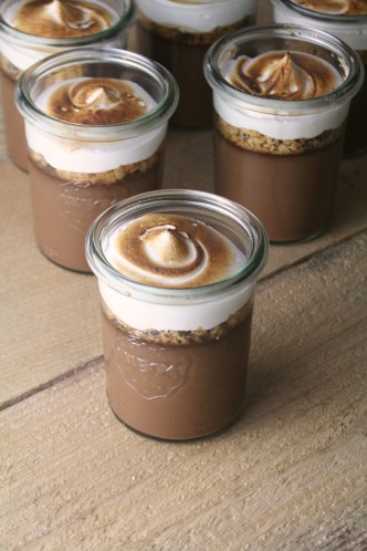 S'mores Pots De Creme