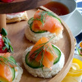 Salmon and Cucumber Tea Sandwiches